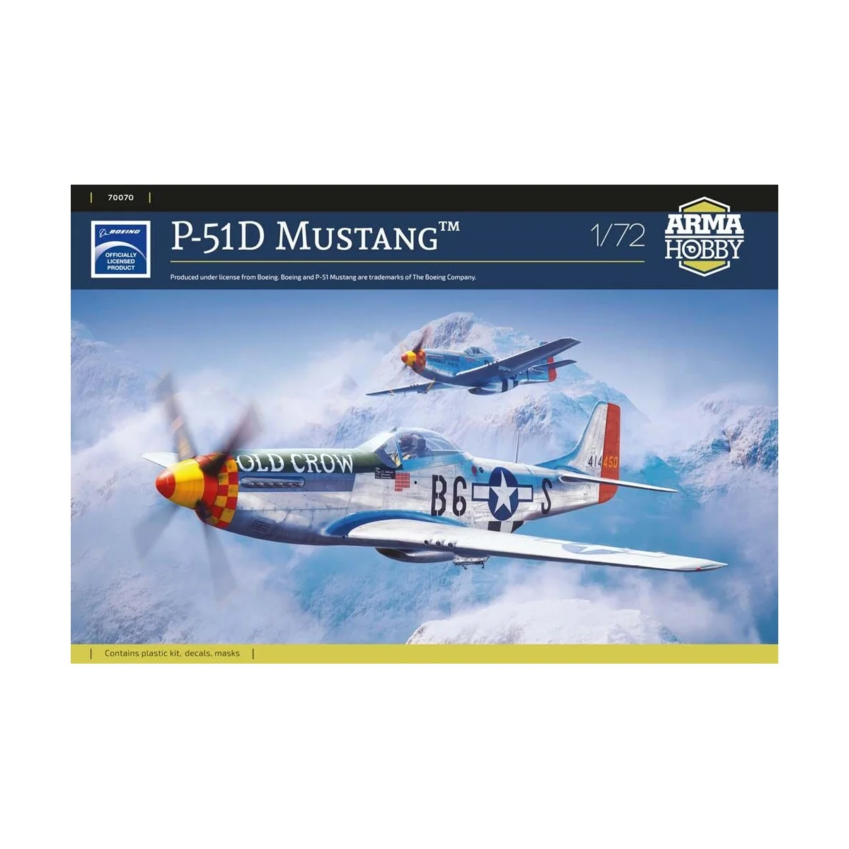 P-51D Mustang™, 1/72 - Arma Hobby 70070 P-51D Mustang™, 1/72 - Arma Hobby 70070
