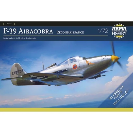 P-39 Airacobra Reconnaissance, 1/72 - Arma Hobby 70058