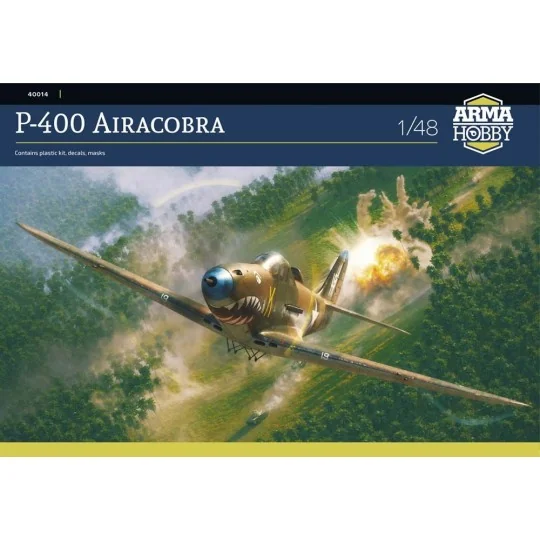 P-400 Airacobra, 1/48 - Arma Hobby 40014