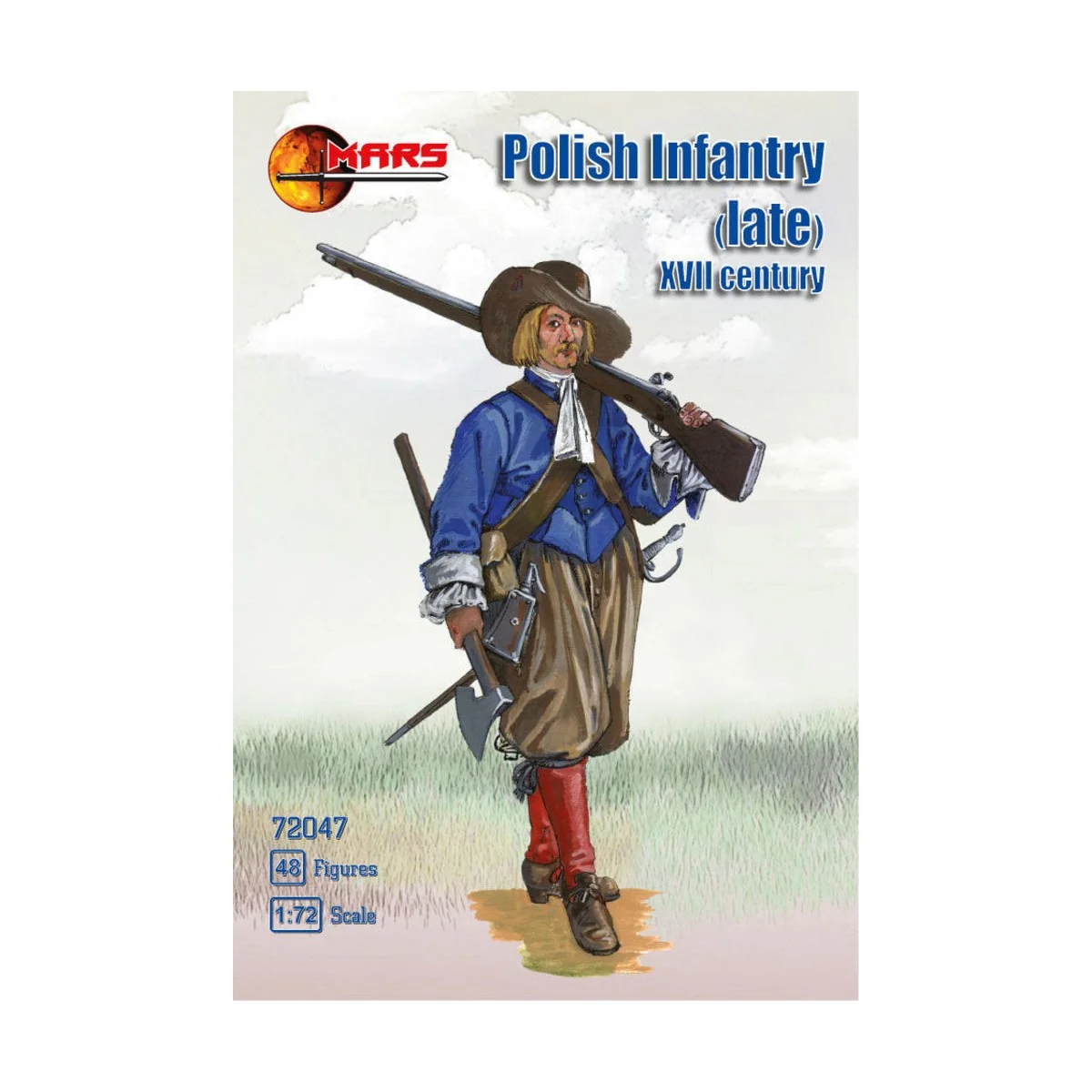 Polish infantry (late), XVII century, 1/72 - Mars Figures MS72047