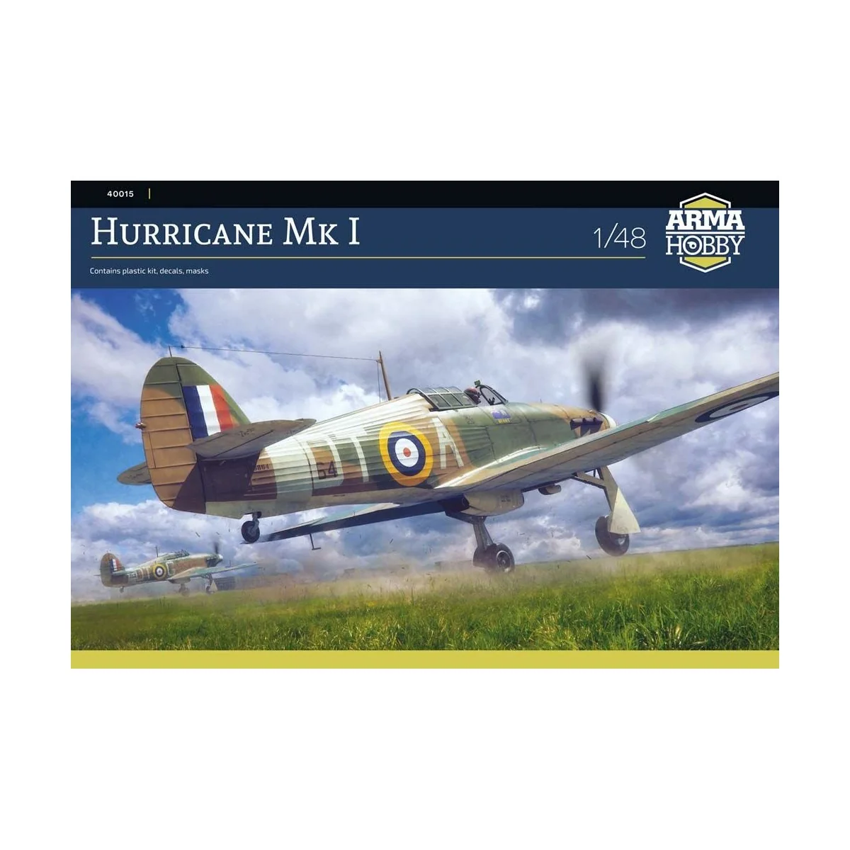 Hurricane Mk I, 1/48 - Arma Hobby 40015