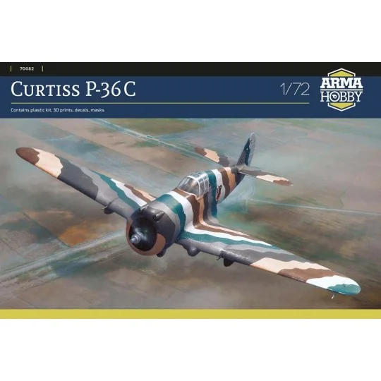 Curtiss P-36C, 1/72 - Arma Hobby 70082