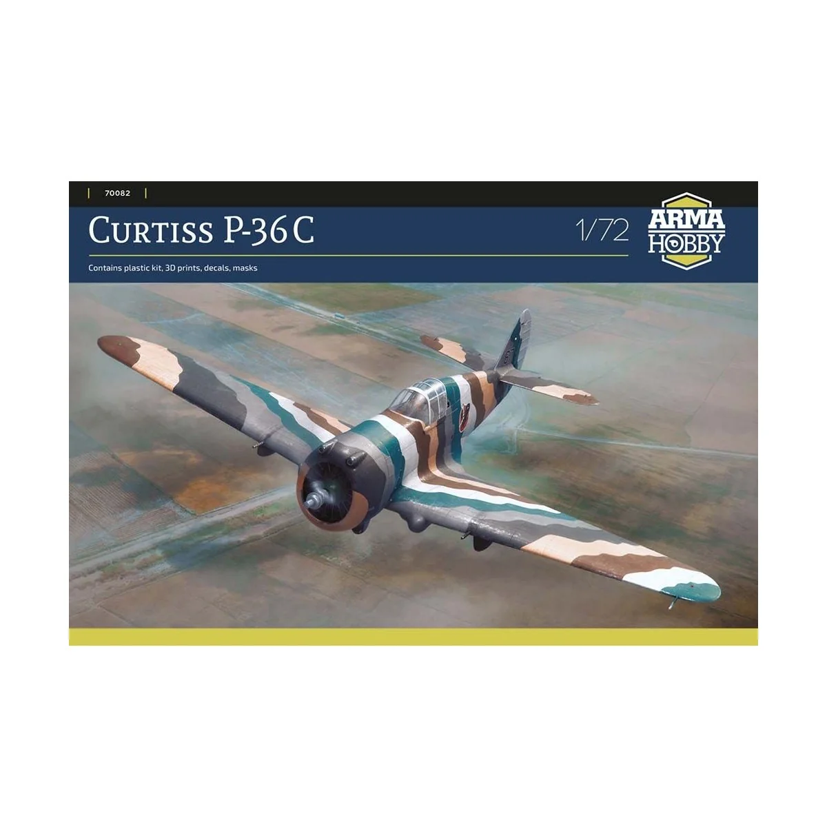 Curtiss P-36C, 1/72 - Arma Hobby 70082