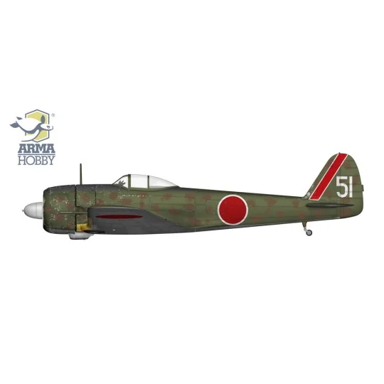 Ki-43 Hayabusa Aces, 1/72 - Arma Hobby 70087