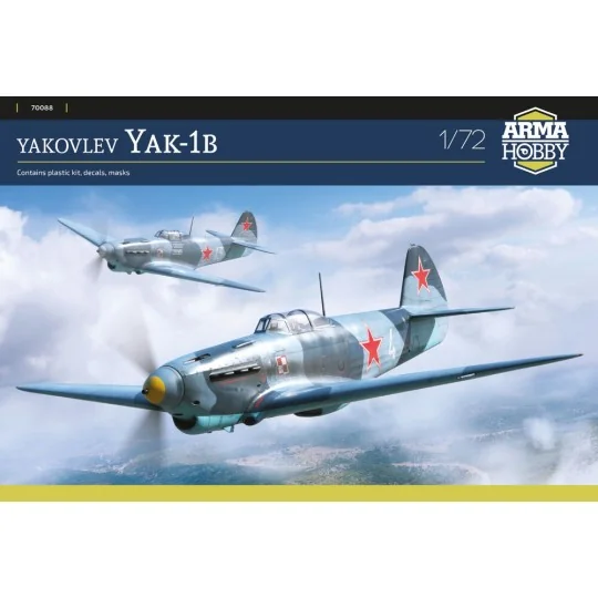 Jak-1b, 1/72 - Arma Hobby 70088 Jak-1b, 1/72 - Arma Hobby 70088
