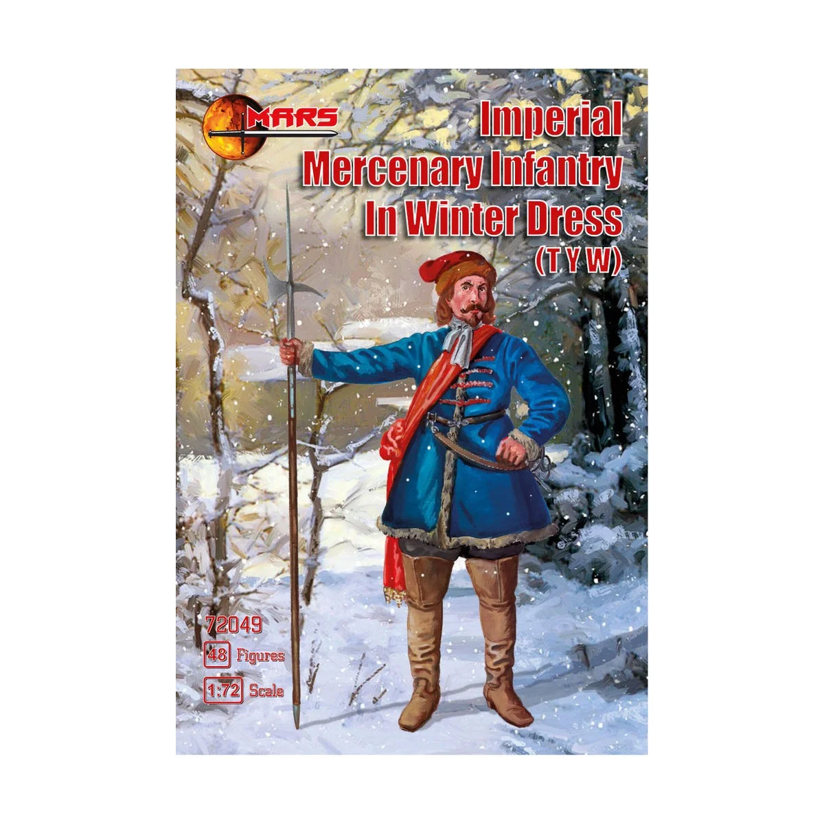 Imperial Mercenary infantry in winter - Mars Figures MS72049