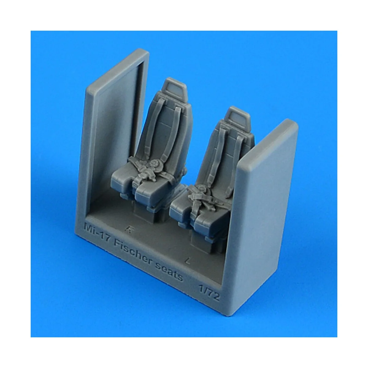 Mil Mi-17 seats with seatbelts (Fisher version) for Hobby Boss, 1/7...