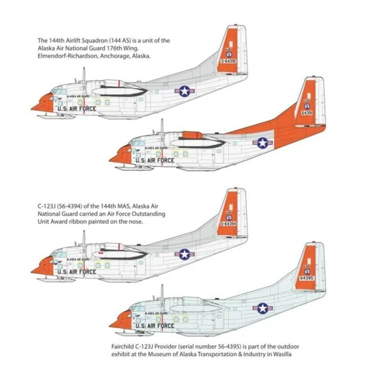 Fairchild C-123 Provider, 1/72 - Roden 065