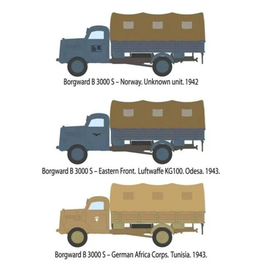 Borgward B3000, 1/72 - Roden 740