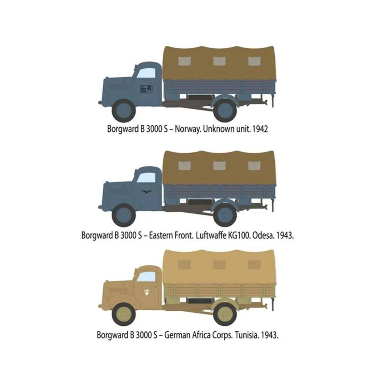 Borgward B3000, 1/72 - Roden 740