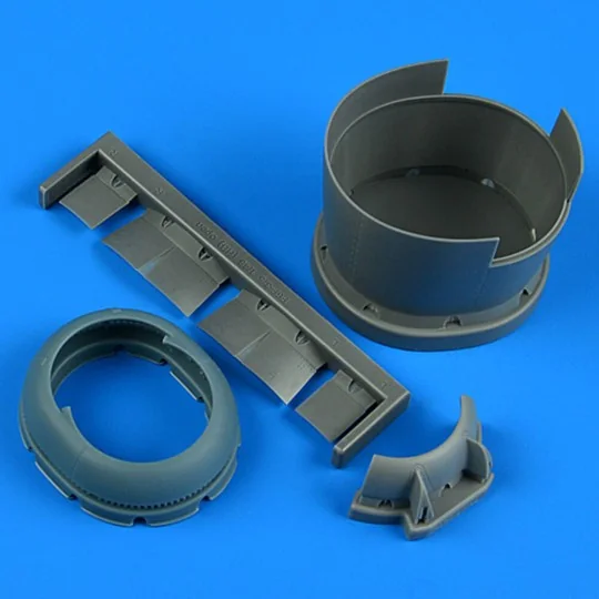 F6F-5 Hellcat cowling and cooling flaps (opened) for Hobby Boss, 1/...