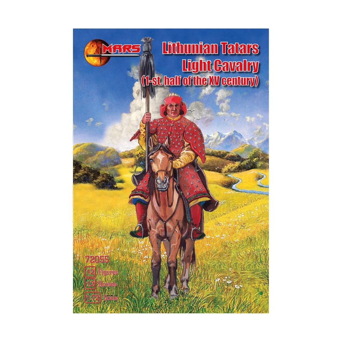Lithunian Tatars lights cavalary 1st XV, 1/72 - Mars Figures MS72055
