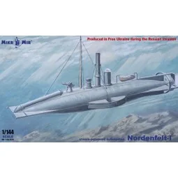 Nordenfeld I steam-powered submarine, 1/144 - Micro Mir AMP MM144-039