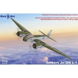 Junkers Ju-388L-1 reconnaissance aircraft, 1/72 - Micro Mir AMP MM7...