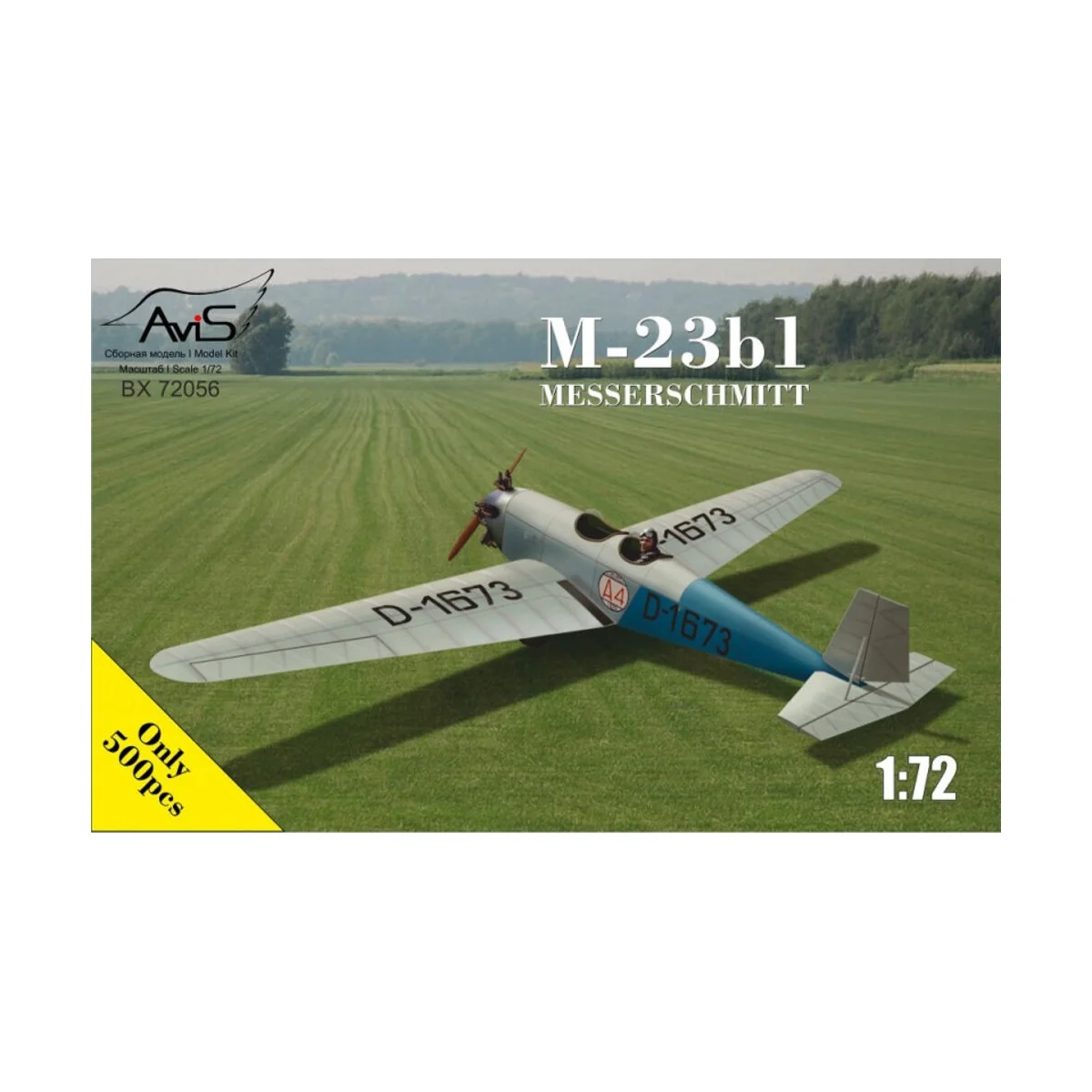 Messerschmitt M.23b1, 1/72 - Avis AV72056