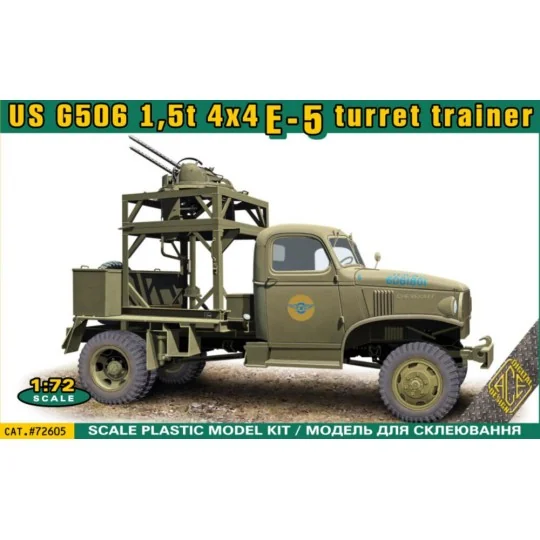 US G506 1, 5t 4x4 E-5 turret trainer, 1/72 - ACE ACE72605