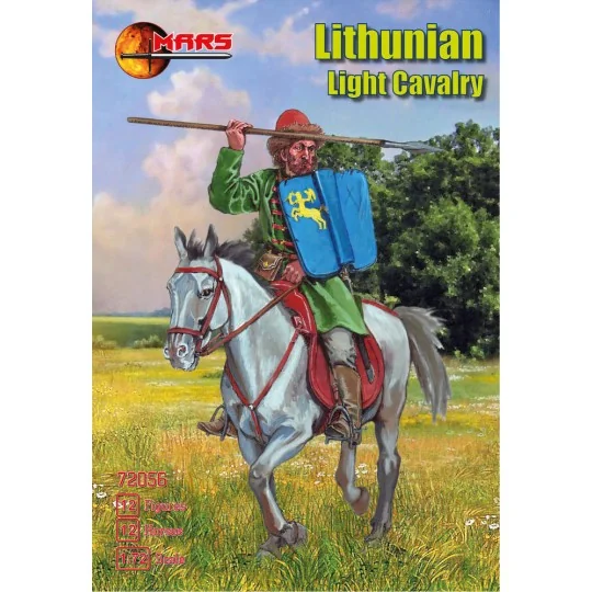 Lithunian light cavalary, 1 half of XV ce, 1/72 - Mars Figures MS72056