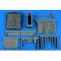 F-104D & F-104F Early Starfighter wheel bay for Italeri, 1/32 - Air...