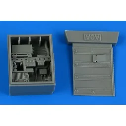 A-10C Thunderbolt II electronic bay for Academy, 1/48 - Aires 4946