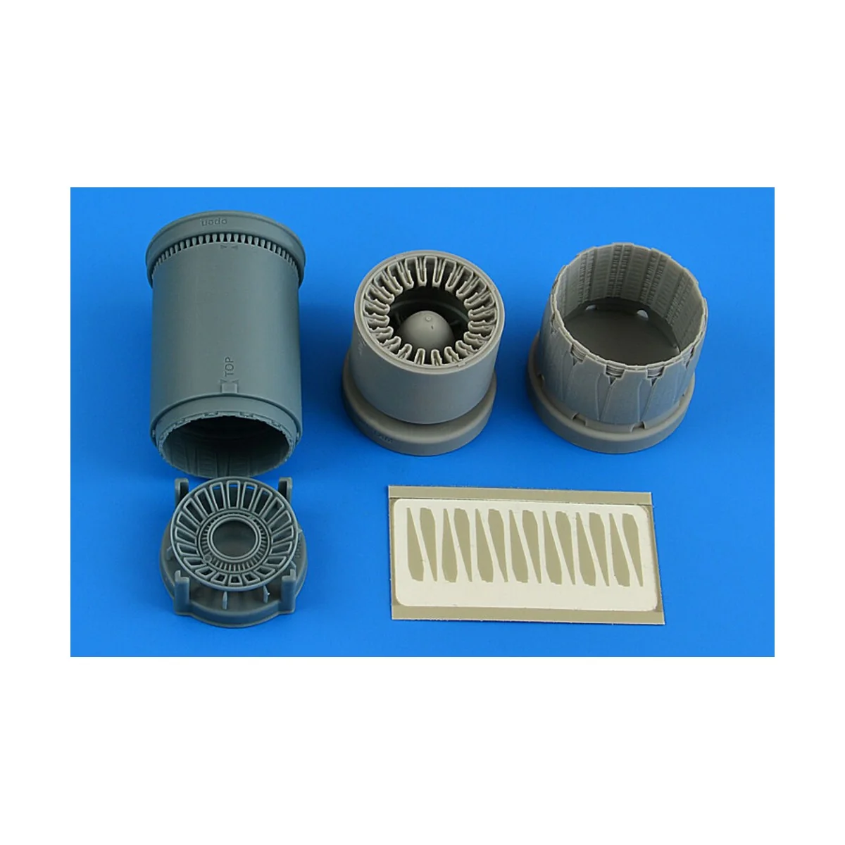 F-16C/N/CJ Block 50 exhaust nozzle - opened for Tamiya, 1/48 - Aire...