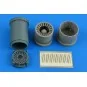 F-16C/N/CJ Block 50 exhaust nozzle - opened for Tamiya, 1/48 - Aire...
