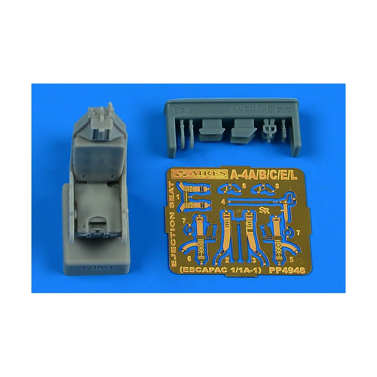 A-4A/B/C/E/L Skyhawk ejection seat (ESCAPAC 1/1A-1 type), 1/48 - Ai...