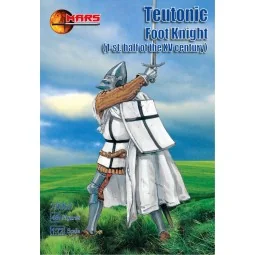 Teutonic Foot Knight I half of XV centur - Mars Figures MS72057