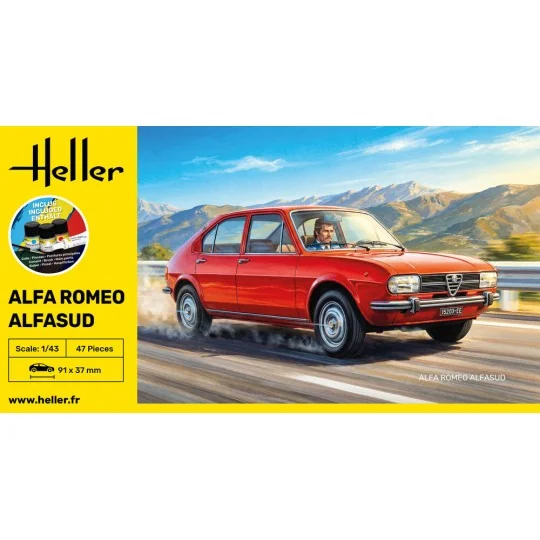 STARTER KIT Alfa Romeo Alfasud, 1/43 - Heller 56182