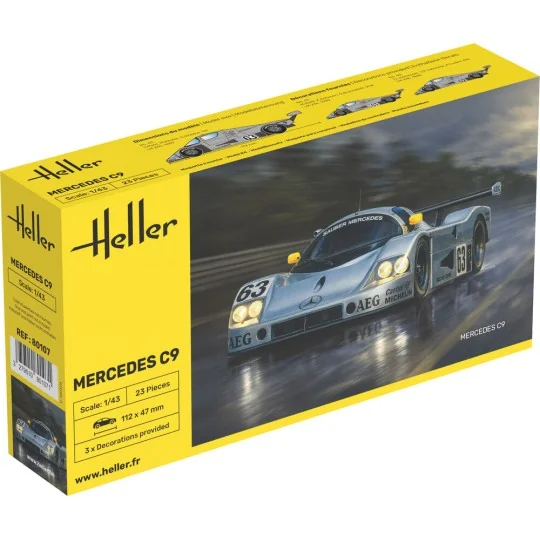 Mercedes C9, 1/43 - Heller 80107