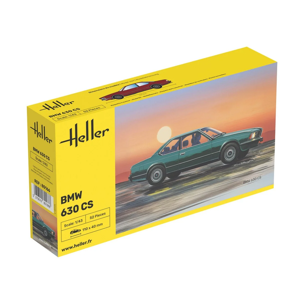 BMW 630 CS, 1/43 - Heller 80166