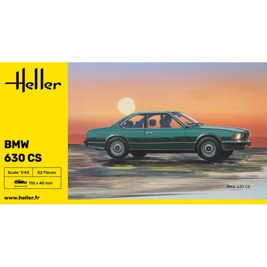 BMW 630 CS, 1/43 - Heller 80166
