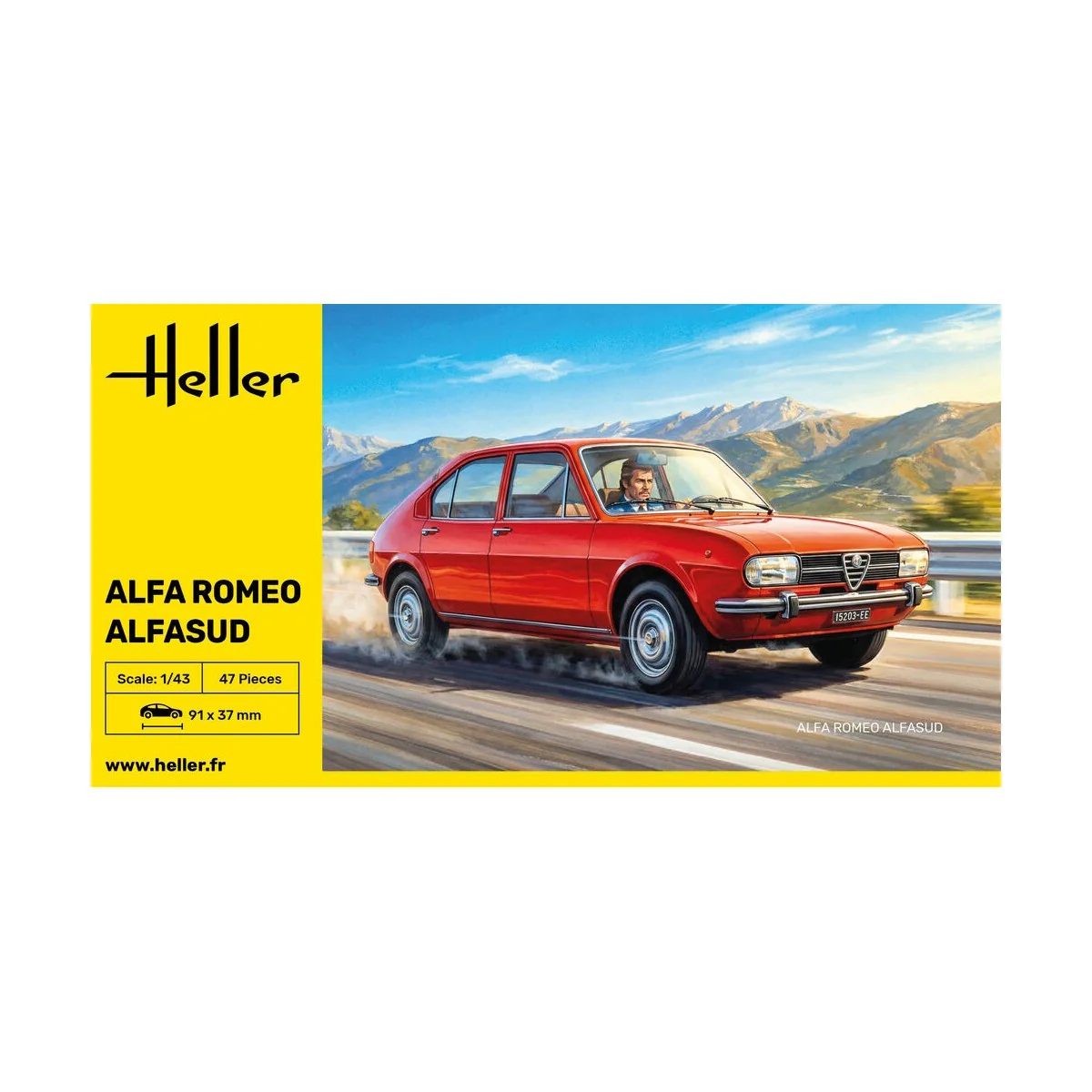 Alfa Romeo Alfasud, 1/43 - Heller 80182