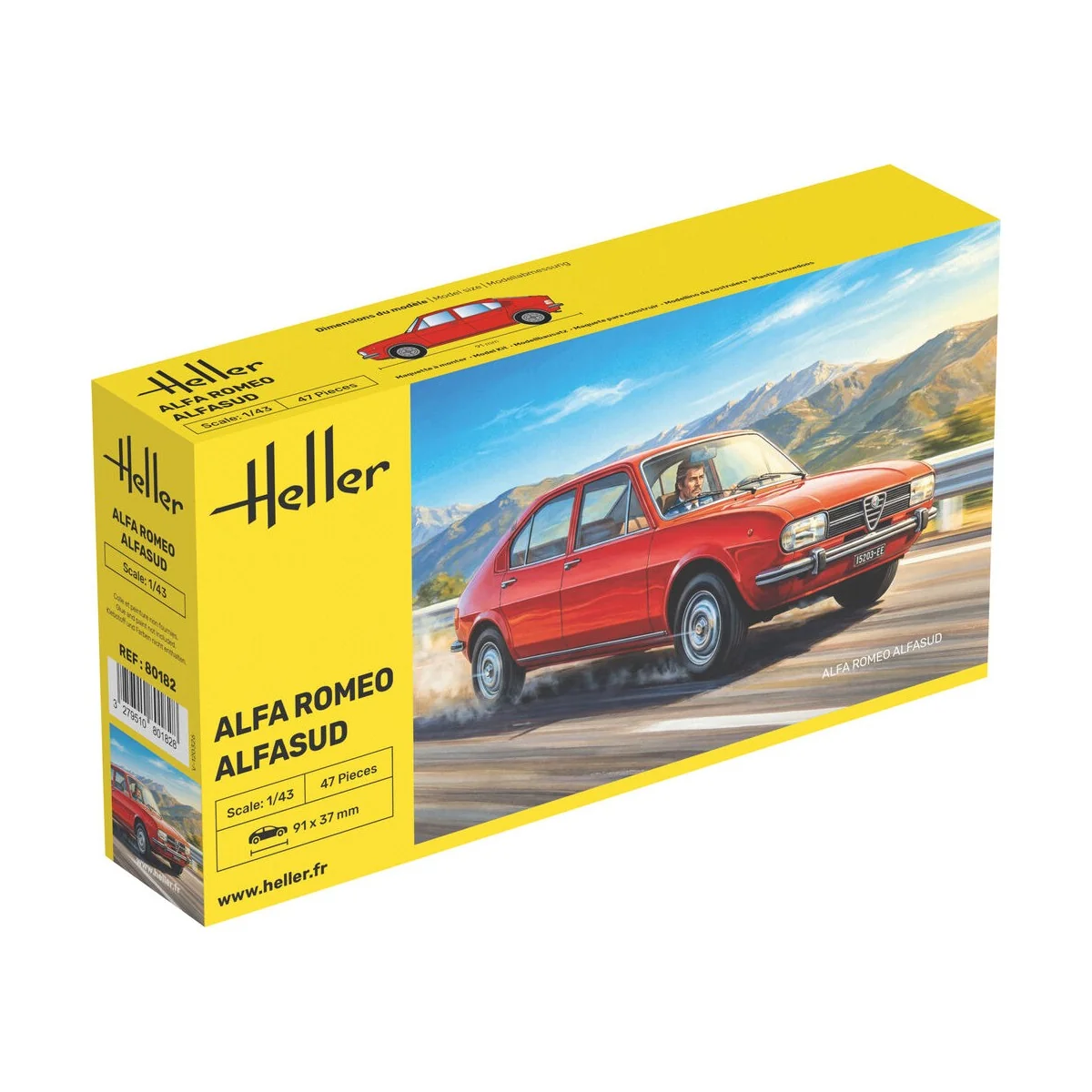 Alfa Romeo Alfasud, 1/43 - Heller 80182