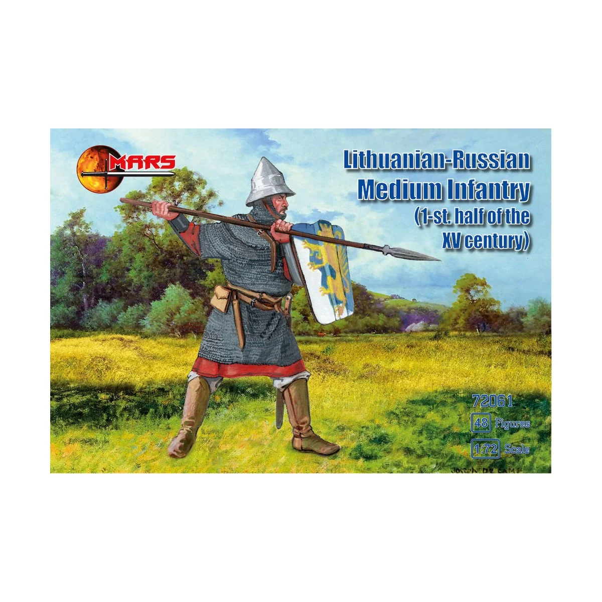 Lithuanian-Russian medium infantry, 1/72 - Mars Figures MS72061