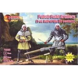 Polish field artillery, 1st half XV cent - Mars Figures MS72063