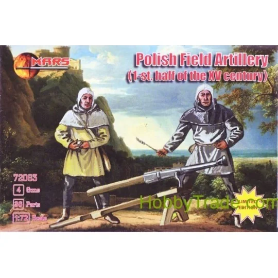 Polish field artillery, 1st half XV cent, 1/72 - Mars Figures MS72063