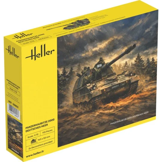 Panzerhaubitze 2000 (PzH 2000) - Deutsches Heer, 1/72 - Heller 30803