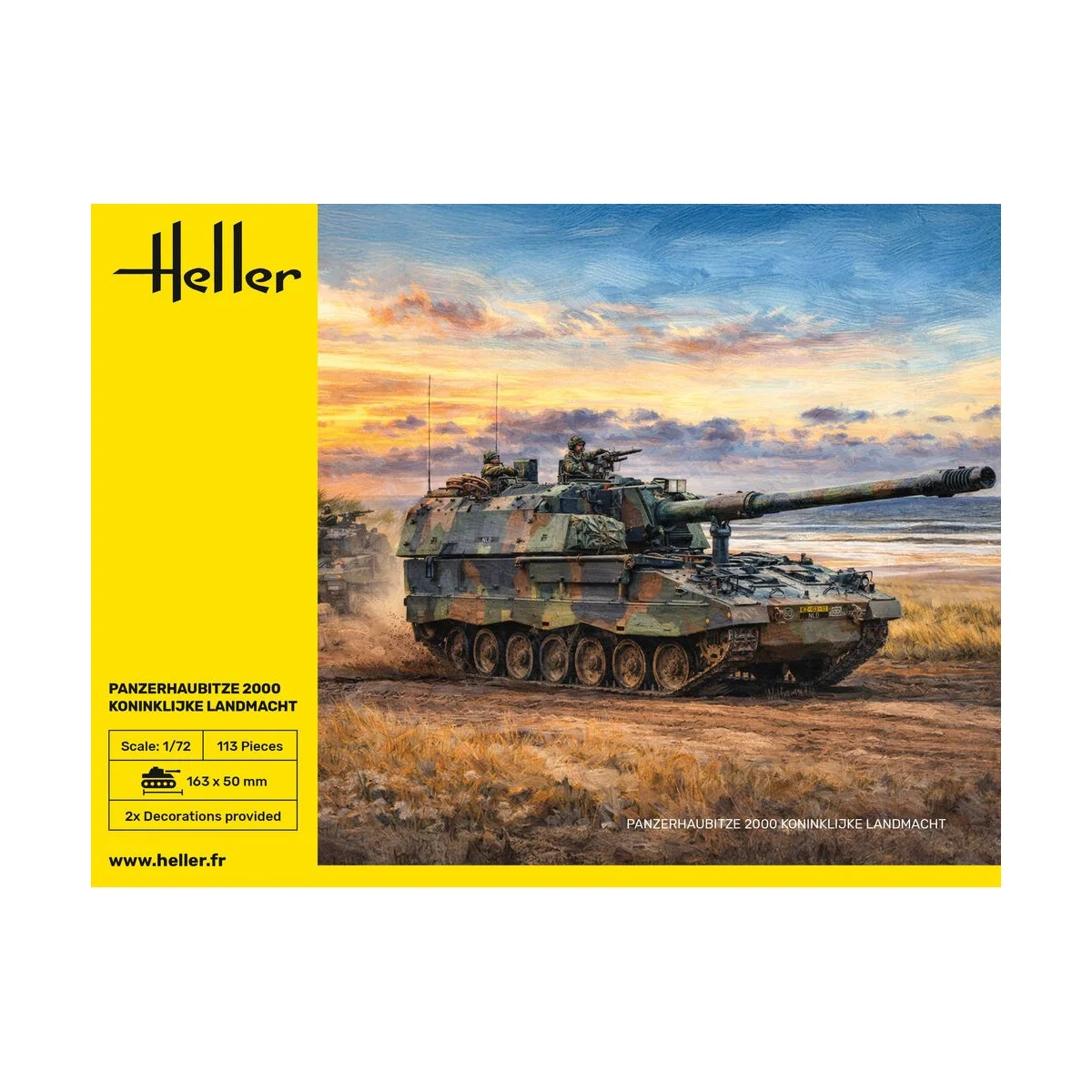 Panzerhaubitze 2000 (PzH 2000) - Koninklijke Landmacht, 1/72 - Hell...