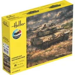 STARTER KIT Leopard 2A4 - Deutsches Heer, 1/72 - Heller 35800