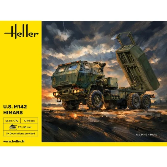 U.S. M142 HIMARS (High Mobility Artillery Rocket System), 1/72 - He...