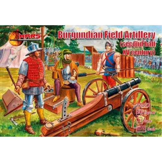 Burgundian field artillery, 2nd half of the XV century, 1/72 - Mars... Burgundian field artillery, 2nd half of the XV century, 1/72 - Mars...