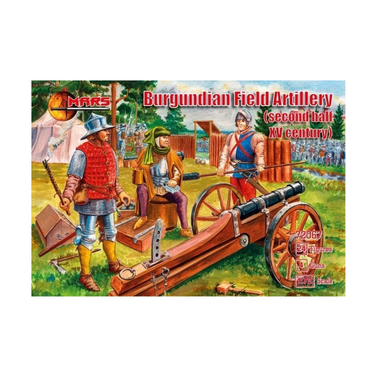 Burgundian field artillery,2nd half of the XV century - Mars Figure...