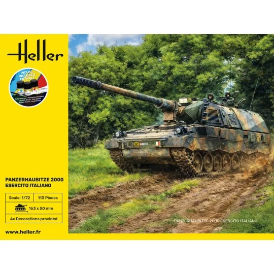 STARTER KIT Panzerhaubitze 2000 (PzH 2000) - Esercito Italiano, 1/7...