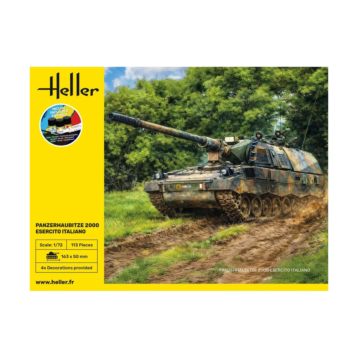 STARTER KIT Panzerhaubitze 2000 (PzH 2000) - Esercito Italiano, 1/7...