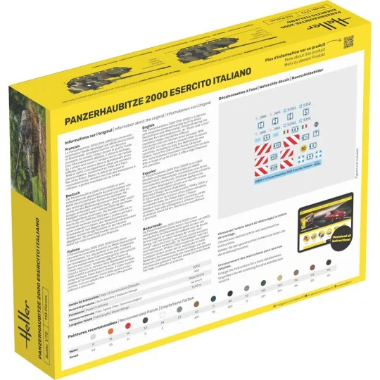 STARTER KIT Panzerhaubitze 2000 (PzH 2000) - Esercito Italiano, 1/7...