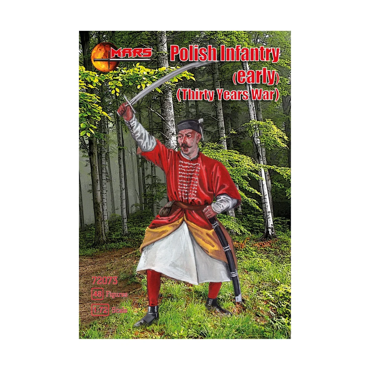 Polish infantry (early), Thirty Y. War, 1/72 - Mars Figures MS72073