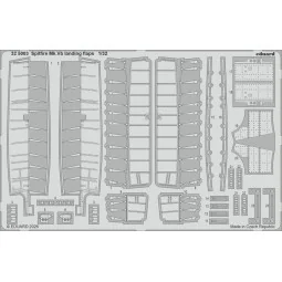 Spitfire Mk.Vb landing flaps for Kotare, 1/32 - Eduard Accessories ...