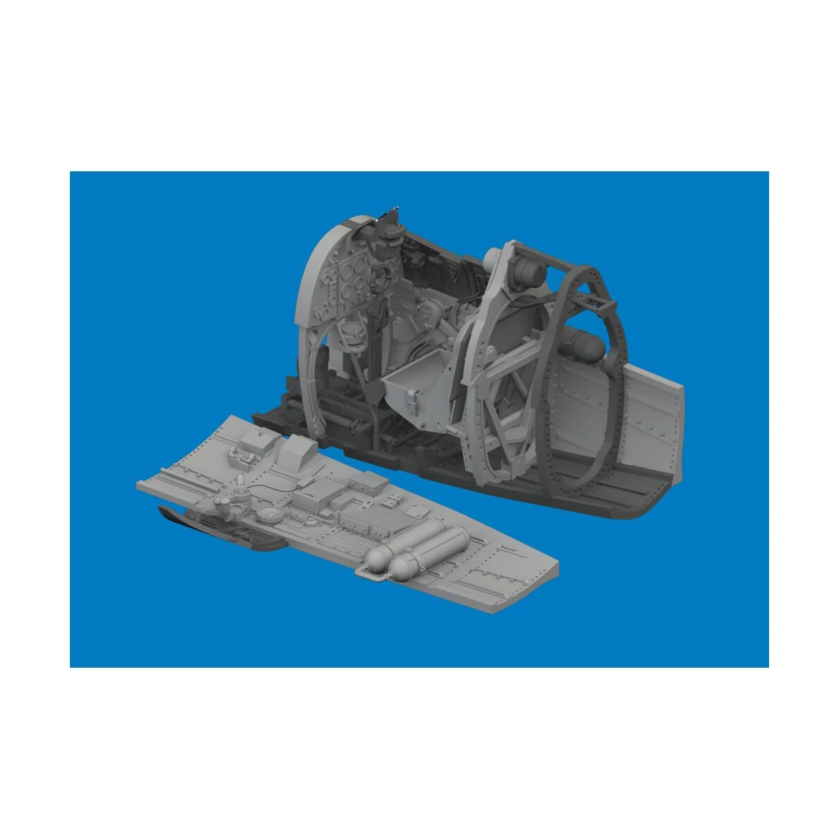 Spitfire Mk.Vb cockpit PRINT for Eduard, 1/72 - Eduard Accessories ...