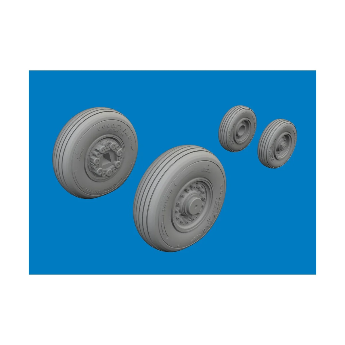 F-14D wheels for Tamiya, 1/72 - Eduard Accessories 672449