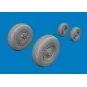 F-14D wheels for Tamiya, 1/72 - Eduard Accessories 672449